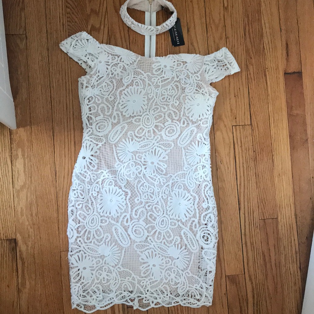 White dress Fashion Nova